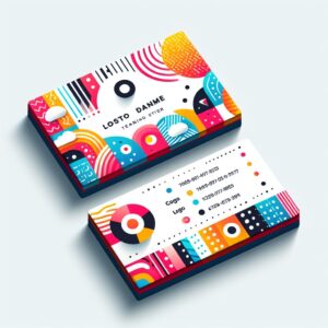 100 Tarjetas de presentación 1 cara