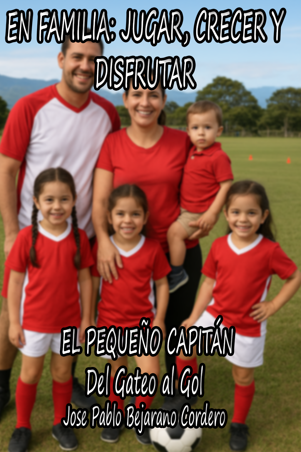 En familia Jugar, Crecer y Disfrutar Vol 1 El pequeño Capitan, del gateo al gol